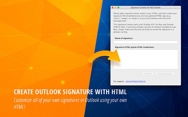 HTML Email Signature