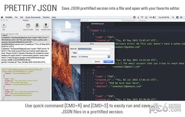 Prettify JSON下载_Prettify JSON最新电脑版下载-米云下载
